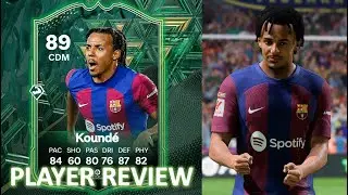 WHAT IS THIS??🤦🏻‍♂️ 89 WINTER WILDCARD Kounde Player review - EA FC 24