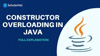 Constructor Overloading in Java| What is Constructor