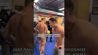 Jake Paul didn't seem to acknowledge John Cena—was it intentional or not? 🤔