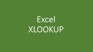 How to use XLOOKUP in Excel