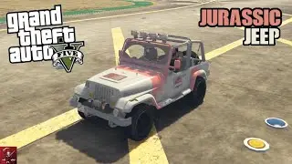 How To Install Jurassic Jeep Car Mod in GTA 5 | GTA 5 MODS