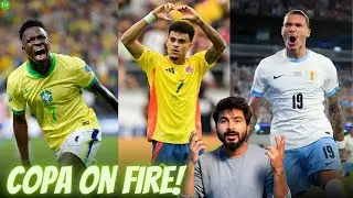 Brazil Back To Their Best? | Uruguay & Colombia Cooking in Copa America 2024 #MDB