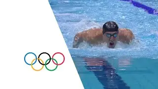 Mens Swimming 200m Butterfly Semi-Finals | London 2012 Olympics