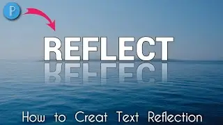 How to creat text reflection | pixellab new editing | Sahib Editx