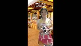 Mama mo sa restaurant 🤣 #dubsmash #funnyvideo #revenue #tiktok #batangbibo #kmjs #fb #reelsvideo