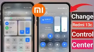 Redmi 13C Control Center Settings| Change Control Center On Redmi13C| Enable HyperOS Control