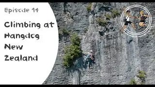 Climbing at Hangdog, New Zealand