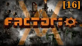 Прохождение Factorio 1.0 - Рельсовый мир [16] - Желтая наука и дроны