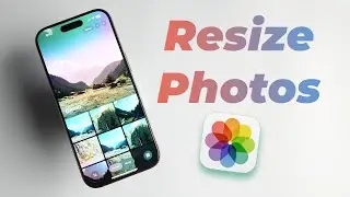 How to RESIZE Photos on iPhone | No Apps Required!!