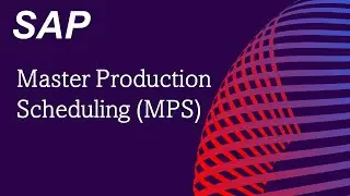 SAP Master Production Scheduling (MPS) | #sapwithik | #sappp