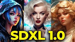 bye midjourney! SDXL 1.0 - How to install Stable Diffusion XL 1.0 (Automatic1111 & ComfyUI Tutorial)