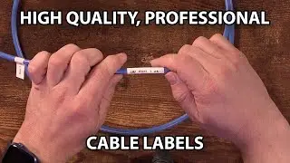 High Quality, Professional Custom Cable Labels