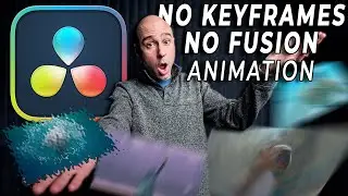 ANIMATE Anything WITHOUT Fusion or Keyframes in DaVinci Resolve 17 | Quick Tip Tuesday!