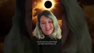 How to view an eclipse safely 😎🌘