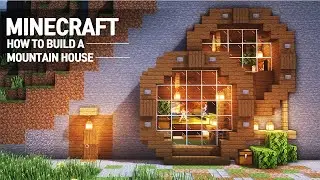 Minecraft : MOUNTAIN HOUSE TUTORIAL｜How to Build in Minecraft (#66)