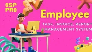 Employee Task Invoice and Time Management  PHP System