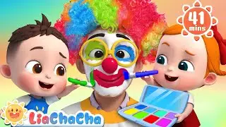 Lets Make Daddy Pretty 2 | Daddy and Baby Song + More LiaChaCha Kids Songs & Nursery Rhymes