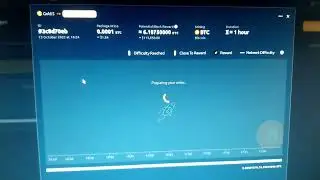 1 hour Nicehash solo mining Bitcoin