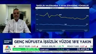 Levent Dicle | Eleman.net CEO | CNBC-E 12.08.2024 | TÜİK İstatistikleri