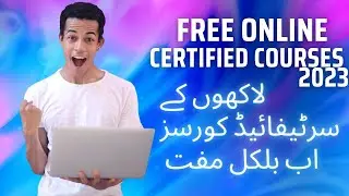 Free online certified Courses 2023