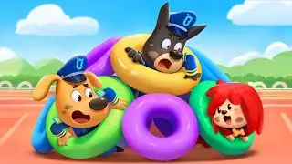 My Pet Wont Take a Bath | Educational Cartoons for Kids | Police Cartoon | Sheriff Labrador