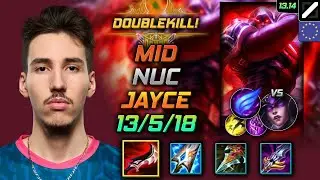 Jayce Mid Build Nuc Duskblade of Draktharr Phase Rush - LOL EUW Master Patch 13.14