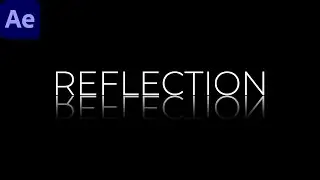 “After Effects Tutorial” Анимация Отражения (Reflection Animation)