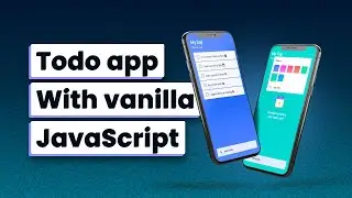 Build Todo App With Vanilla JavaScript