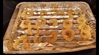 Easy Oven Dried Apples