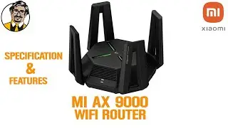 BEST WIFI ROUTER FOR GAMING MI AX 9000 ROUTER BY TECHDECODE DAILY #MIAX9000ROUTER