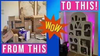 How To Upcycle Amazon Boxes