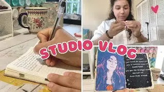 Goodbye Journaling Tale (Studio Vlog + What I've Been Up To)