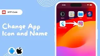 Flutter Change App Icon and Name (Android and IOS)