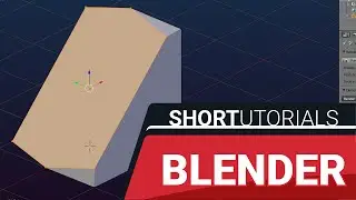 Shortutorials / Blender / Bisect tool