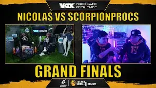 MK11: GRAND FINALS - SCORPIONPROCS VS NICOLAS - Kung Lao, Jax, Kano, Jhonny Cage - Eleague Latino
