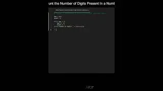 Count the Number of Digits Present In a Number in Python | Python Examples | Python Coding Tutorial