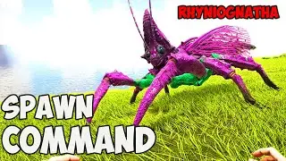 Rhyniognatha ARK Spawn COMMAND | How To Summon RHYNIOGNATHA Ark CODE 2023