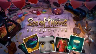 Sea Of Thieves - All 100 Rewards for Season 5 & Plunder Pass - No Commentary