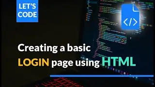 Creating A Basic Login Page in HTML #htmltutorial #css3