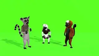 Talking Animation green screen animation video 