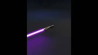 Lightsaber Testing ( purple lightsaber ) #shorts