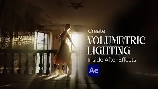 Create Volumetric Light in After Effects in 2 Minutes | No Plugins Required | Tutorial