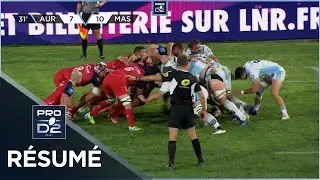 PRO D2 - Résumé Stade Aurillacois-Rugby Club Massy Essonne: 36-29 - J04 - Saison 2022/2023