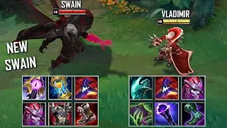 NEW SWAIN vs VLADIMIR FULL BUILD FIGHTS & Best Pentakills!