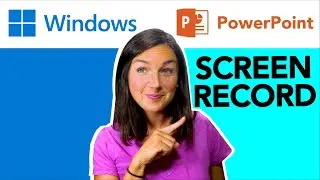 Windows PC: How to Record Your Screen With Powerpoint - Microsoft Powerpoint Screen Recording