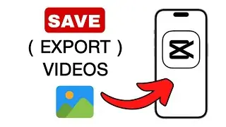 How to Save/Export Video From CapCut To Gallery!