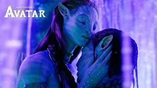 Jake and Neytiri Kiss under the Tree of Voices - AVATAR (4k Movie Clip)