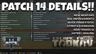 PATCH 14 All the Details - ESCAPE FROM TARKOV