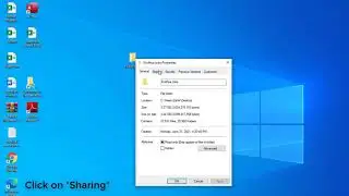 How to create a shared folder in windows