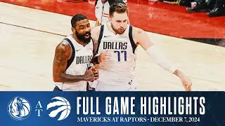 Dallas Mavericks Highlights vs. Toronto Raptors | December 7, 2024